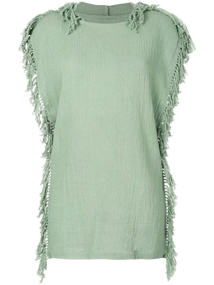 Caravana Kii Hooded Knitted Dress - Green