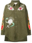 Readymade Oversized Fit Shirt - Green