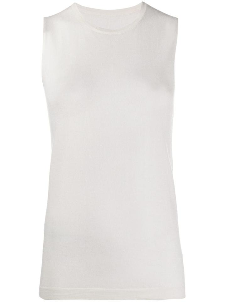 Sottomettimi Fine Knit Tank Top - White