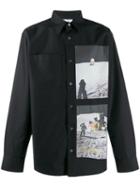 Calvin Klein Jeans Est. 1978 Contrast Print Shirt - Black