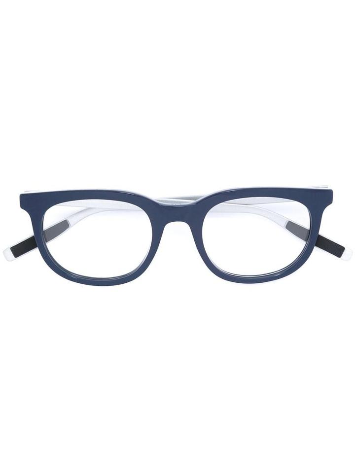 Dior Eyewear - Blacktie 217 Glasses - Men - Acetate/aluminium - 50, Blue, Acetate/aluminium