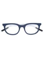 Dior Eyewear - Blacktie 217 Glasses - Men - Acetate/aluminium - 50, Blue, Acetate/aluminium