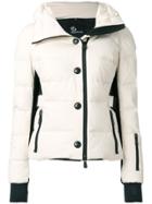 Moncler Grenoble Buttoned Padded Jacket - White