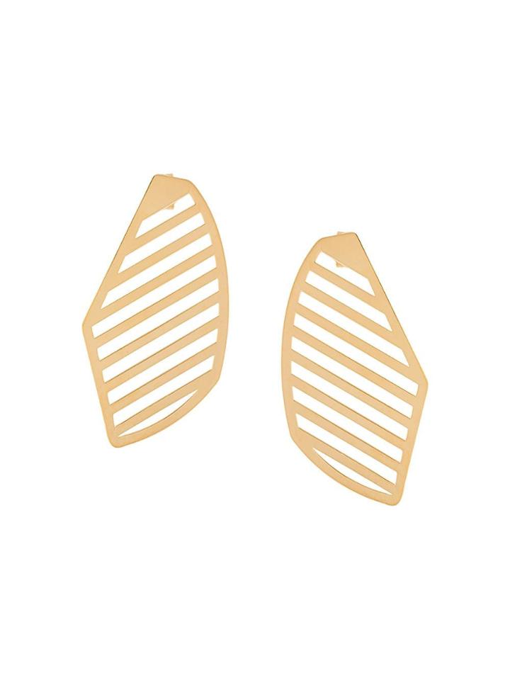Gaviria Victor Earrings - Metallic