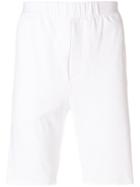 Helmut Lang Boxer Style Shorts - White