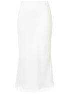 Christopher Esber 'sheer Grid Reaction' Skirt - White
