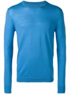 Sottomettimi - Crew Neck Jumper - Men - Merino - L, Blue, Merino