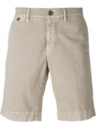 Incotex Bermuda Shorts, Men's, Size: 36, Nude/neutrals, Cotton/spandex/elastane