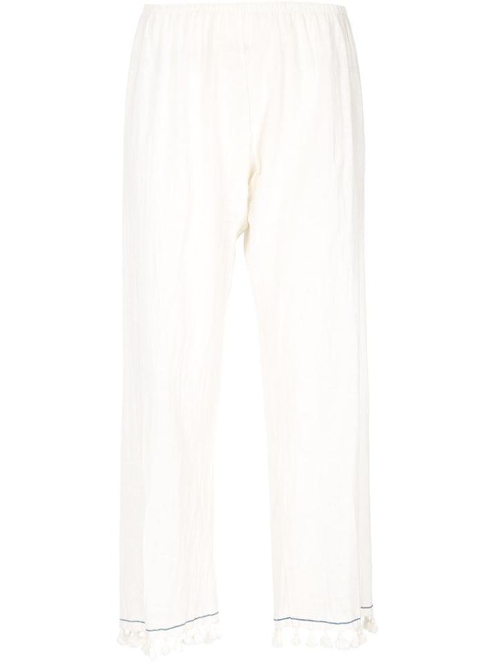 Dosa Cropped Tassel Trousers