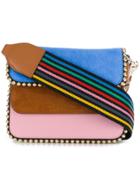 Les Petits Joueurs Colour Block Mini Crossbody Bag - Multicolour