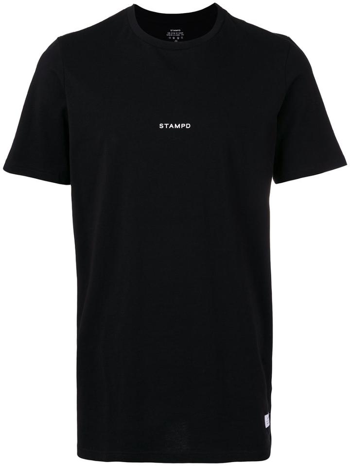 Stampd - Stacked T-shirt - Men - Cotton - Xs, Black, Cotton