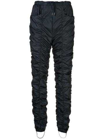 Fantabody Ruched Track Pants - Blue