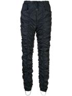 Fantabody Ruched Track Pants - Blue