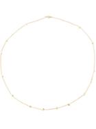 Natasha Collis 18kt Yellow Gold Fine Nugget Necklace, Women's, Metallic