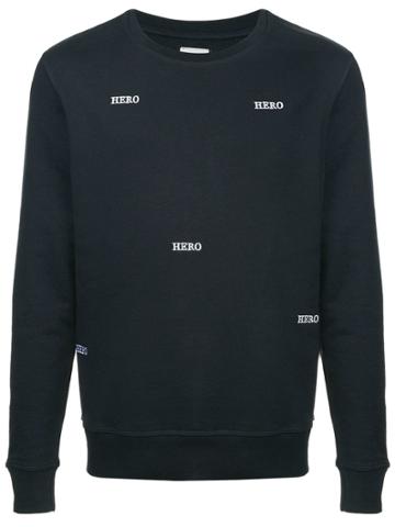 The Goodpeople Hero Embroidered Sweatshirt - Blue