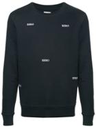 The Goodpeople Hero Embroidered Sweatshirt - Blue