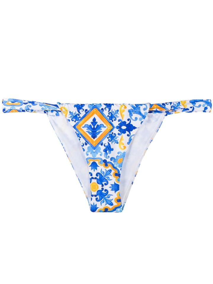 Mc2 Saint Barth Noelle Bikini Bottoms - Blue