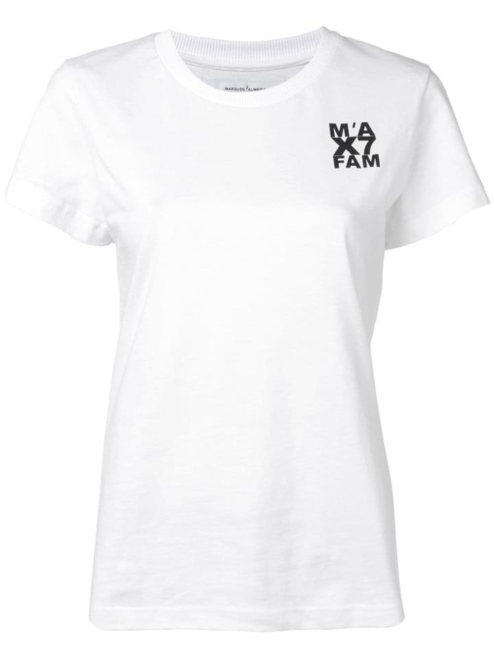 7 For All Mankind Logo Print T-shirt - White