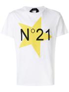 No21 Star Logo T-shirt - White