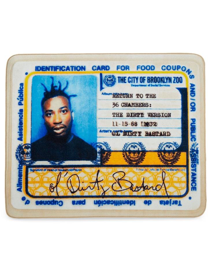 Supreme Ol Dirty Bastard Rug - White