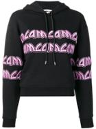 Mcq Alexander Mcqueen Mcq Metal Cropped Hoodie - Black