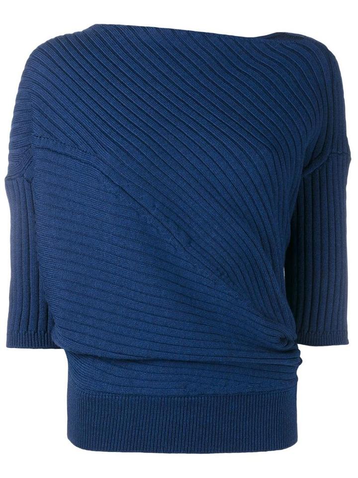 J.w.anderson Cable Knit Jumper, Women's, Size: Small, Blue, Polyamide/spandex/elastane/merino