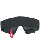 Gucci Eyewear Rectangular-frame Tear Sunglasses - Black