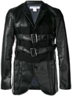 Comme Des Garçons Shirt Buckled Jacket - Black