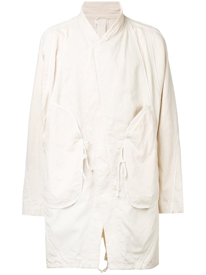 Oversize Parka - Men - Cotton - S/m, White, Cotton, Abasi Rosborough