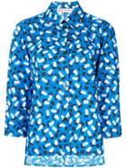 Marni Plume Print Shirt - Blue