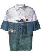 M1992 Ocean Print Shirt - Blue