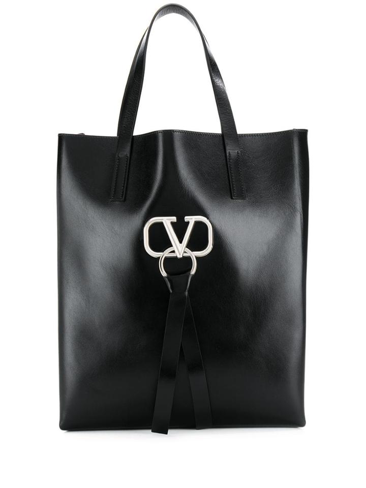 Valentino Valentino Garavani Vring Shopper Tote - Black