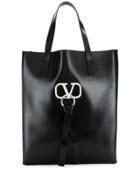 Valentino Valentino Garavani Vring Shopper Tote - Black