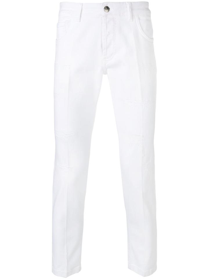 Entre Amis Slim-fit Jeans - White