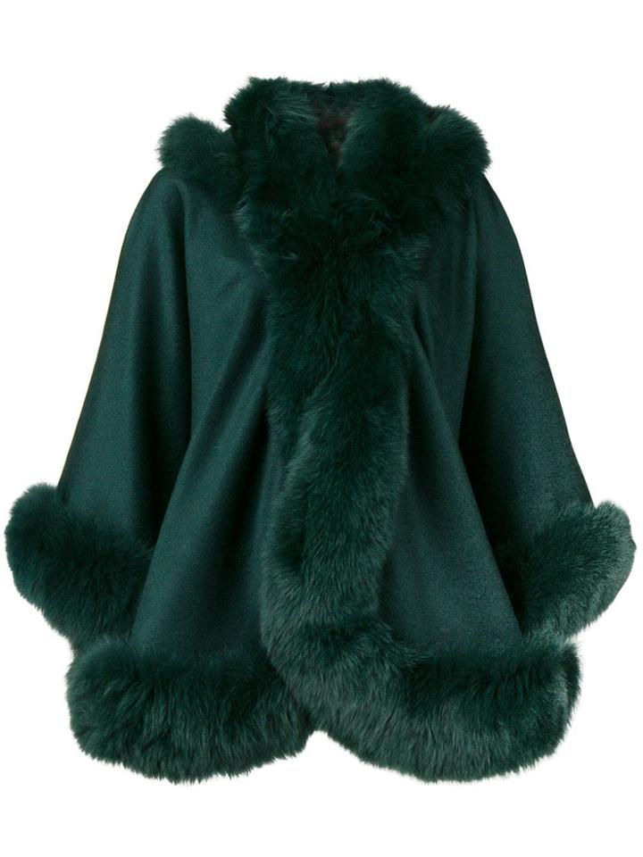 Liska Short Cape Jacket - Green