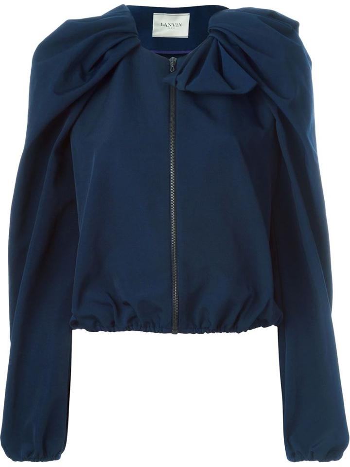 Lanvin Puffy Sleeve Jacket