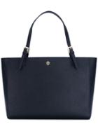 Tory Burch Large Double Handles Tote, Women's, Blue