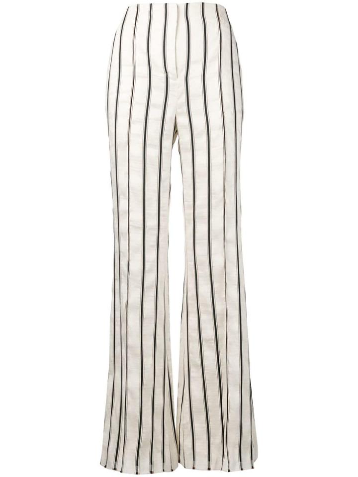 Dorothee Schumacher Flared Trousers - White