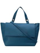 Orciani Zip Up Tote Bag, Women's, Blue