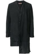 Uma Wang Asymmetric Layered Front Jacket - Black