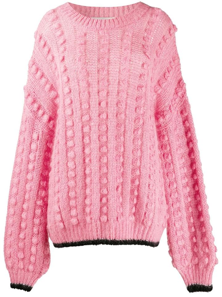 Marco De Vincenzo Oversized Jumper - Pink