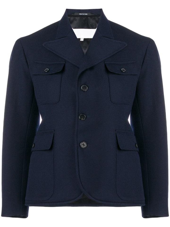 Maison Margiela Fitted Blazer - Blue