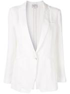 Forte Forte Classic Slim-fit Blazer - White