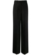 Paule Ka Classic Flared Trousers - Black