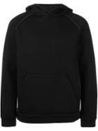 T By Alexander Wang Scuba Neoprene Hoodie, Men's, Size: Xs, Black, Polyurethane/rayon