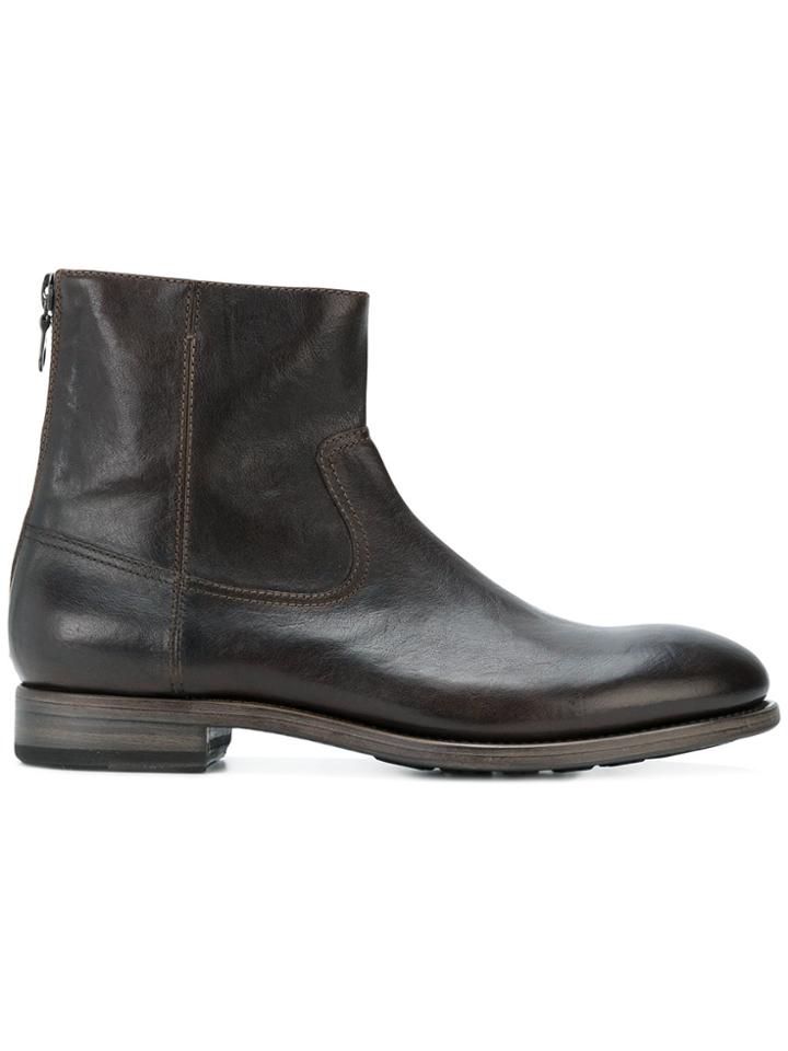 Project Twlv Flame Boots - Brown