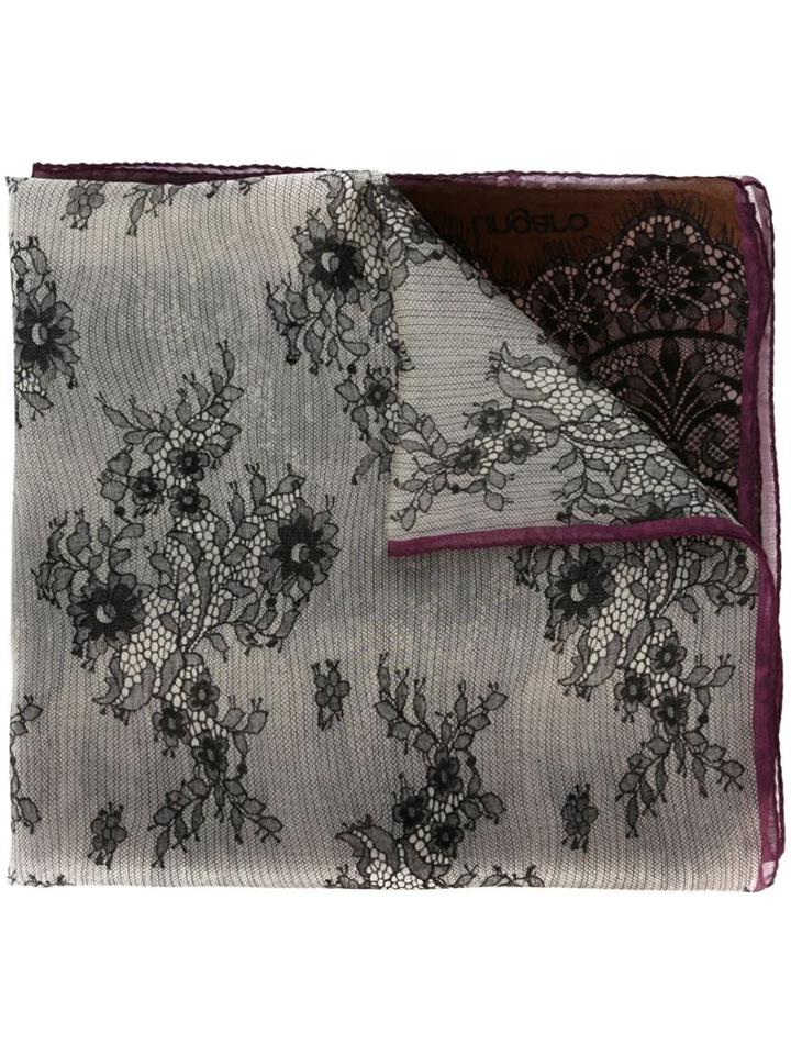 Emanuel Ungaro Lace Print Scarf