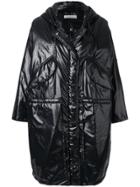 Golden Goose Deluxe Brand Metallic Zipped Coat - Black