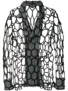 Comme Des Garçons Vintage Netted Jacket - Grey