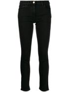 Gcds High Rise Skinny Jeans - Black
